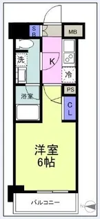 メインステージ川崎クロシアⅠ【7階】の間取り