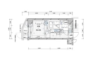 メインステージ大森北Ⅱ【4階】の間取り