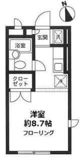 ドルフ綱島台【1階】の間取り