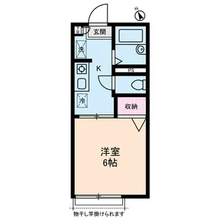 ADハイツ【2階】の間取り