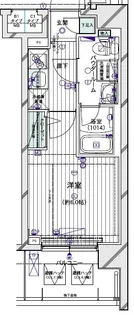メインステージ川崎ウエスト【5階】の間取り