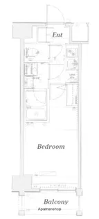 LE’A横濱西口弐番館【4階】の間取り