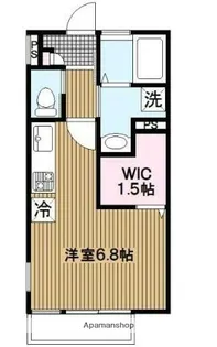 CRANE横濱阪東橋Ⅱ【1階】の間取り
