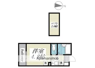 1Kの間取り画像