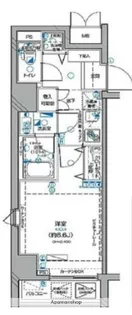LE’A横濱東口壱番館【5階】の間取り