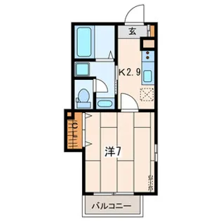 YMレジデンス【1階】の間取り