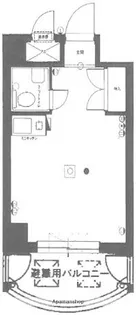 日興パレス伊勢佐木町北【2階】の間取り