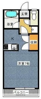 ライラックハイツ【2階】の間取り