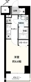 GENOVIA横浜関内SKYGARDEN【5階】の間取り