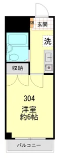 菊水杉田ビル【3階】の間取り