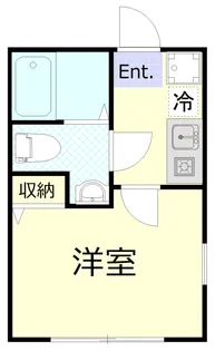 COLORZ HIYOSHI(カラーズヒヨシ)【1階】の間取り