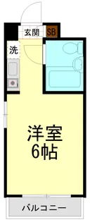 オリエンタル新丸子II【4階】の間取り