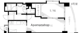 ホワイトパレス【4階】の間取り