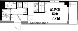 B’CASA横濱大口【2階】の間取り