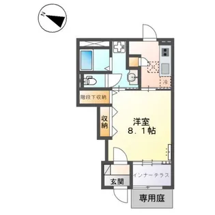 MAISON DE MIGNON(メゾン・ド・ミニヨン)【1階】の間取り
