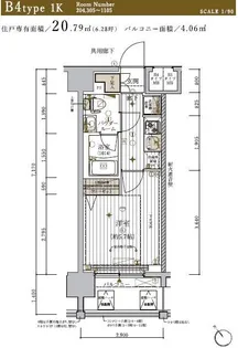 メインステージ東神奈川【11階】の間取り