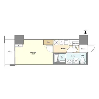 BPRレジデンス町田【7階】の間取り