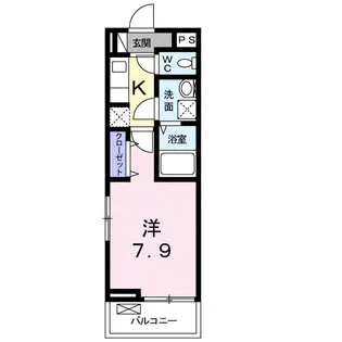 ショコラータ湘南【2階】の間取り