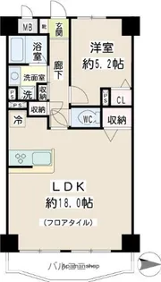 ヴェルドゥミール【2階】の間取り