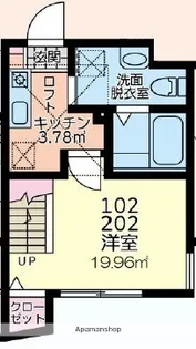フォーマルハウト二俣川Ⅰ【2階】の間取り