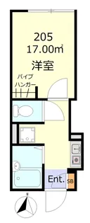 グランセ池上【2階】の間取り