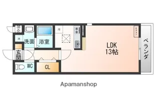 グリーングローヴ希望ヶ丘Ⅲ番館【1階】の間取り