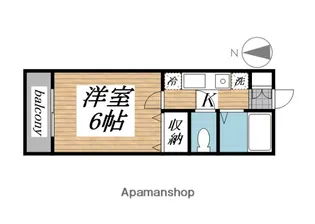 エレガンス鵠沼【1階】の間取り