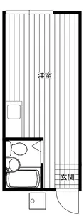 グリーンヒル鶴川【1階】の間取り
