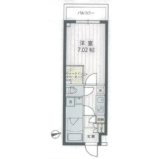 アプリーレ宮崎台Ⅱ【4階】の間取り