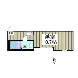アークサカワ【1階】の間取り