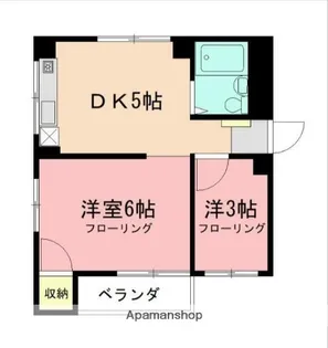 レジデンス新川崎【1階】の間取り