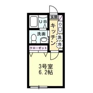 メゾンソレイユ希望ケ丘【2階】の間取り