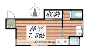 COCO SUMOO(旧岸本アパート)【201号室】の間取り