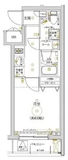 LUMEED横濱山手【5階】の間取り