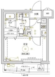 LUMEED横濱山手【2階】の間取り