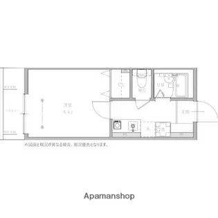 シュガール戸部本町【3階】の間取り