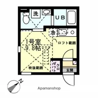 SPERANZA川崎小田【2階】の間取り