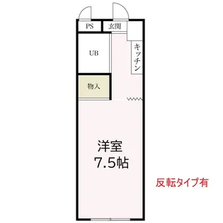 メゾンド本厚木【101号室号室】の間取り