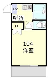カーサ・コルザ杉田【1階】の間取り
