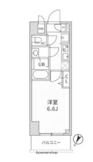 ALTERNA横濱阪東橋【11階】の間取り