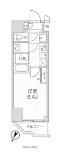 ALTERNA横濱阪東橋【1階】の間取り