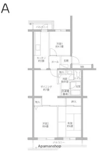 シーブリーズ金沢【2階】の間取り