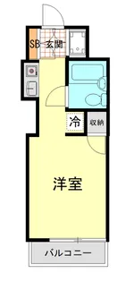 サンホワイト磯子【3階】の間取り