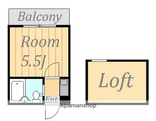 グリーンハイツ西鶴間【2階】の間取り