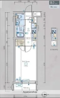 エステムコート元住吉【2階】の間取り