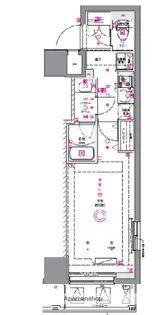 AZEST関内【9階】の間取り