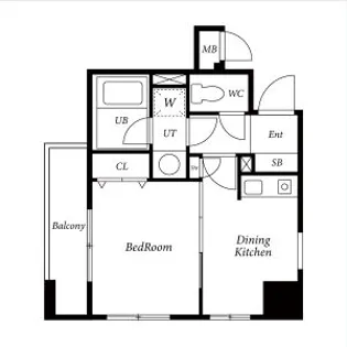 ポートハイム第7吉野町【4階】の間取り