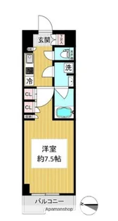 ルーブル下丸子伍番館【2階】の間取り