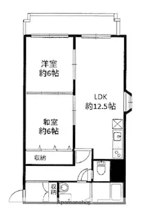 コスモリード横浜反町【3階】の間取り