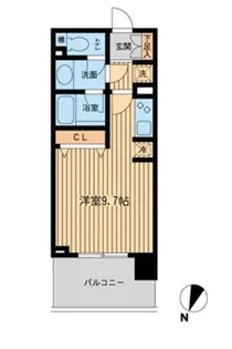 ドゥーエ横濱台町【8階】の間取り